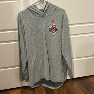 Men’s Nike Ohio State Long Sleeve Hooded Shirt Size L
Rarely Worn